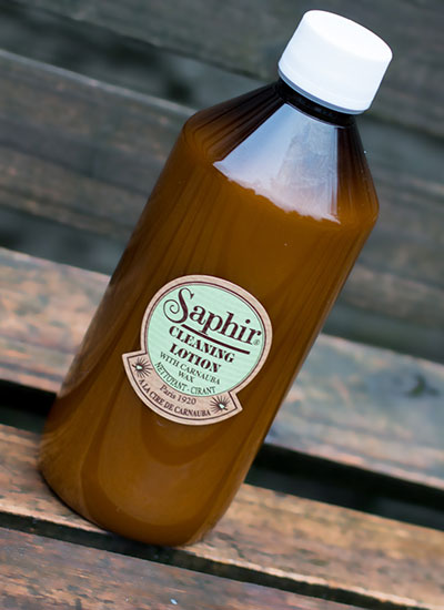 Лосьон Saphir для гладкой и зернистой кожи