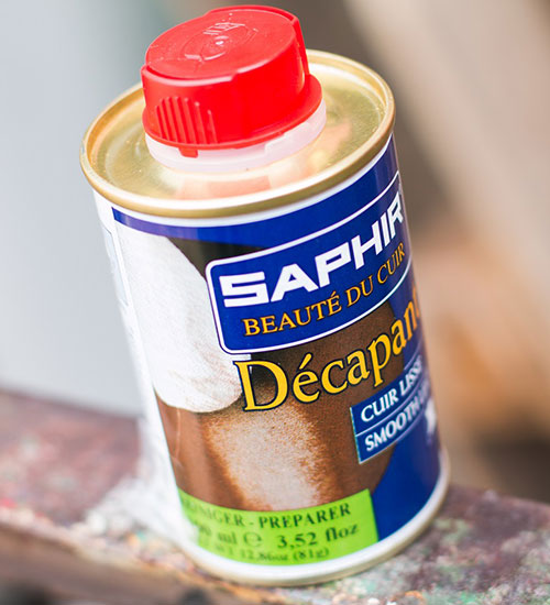 Жидкий очиститель Saphir для гладкой и зернистой кожи