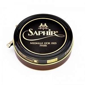 2Картинка Saphir Medaille D'or Pate De Luxe, 100ml Dark Brown